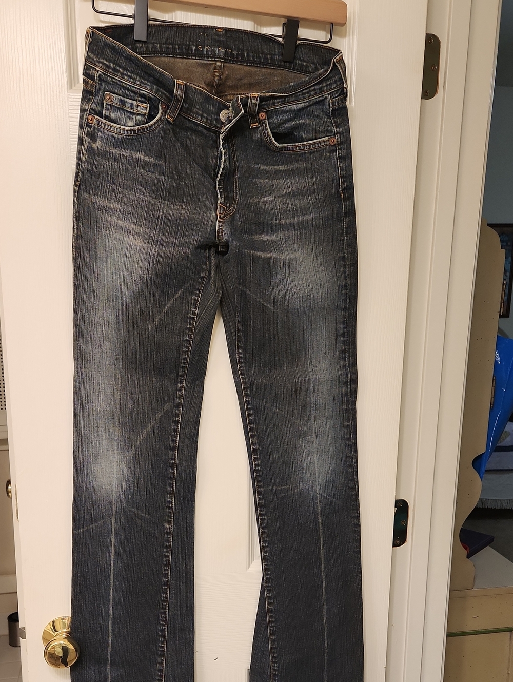 Seven7 Women's Bootcut Jeans in Faded Blue